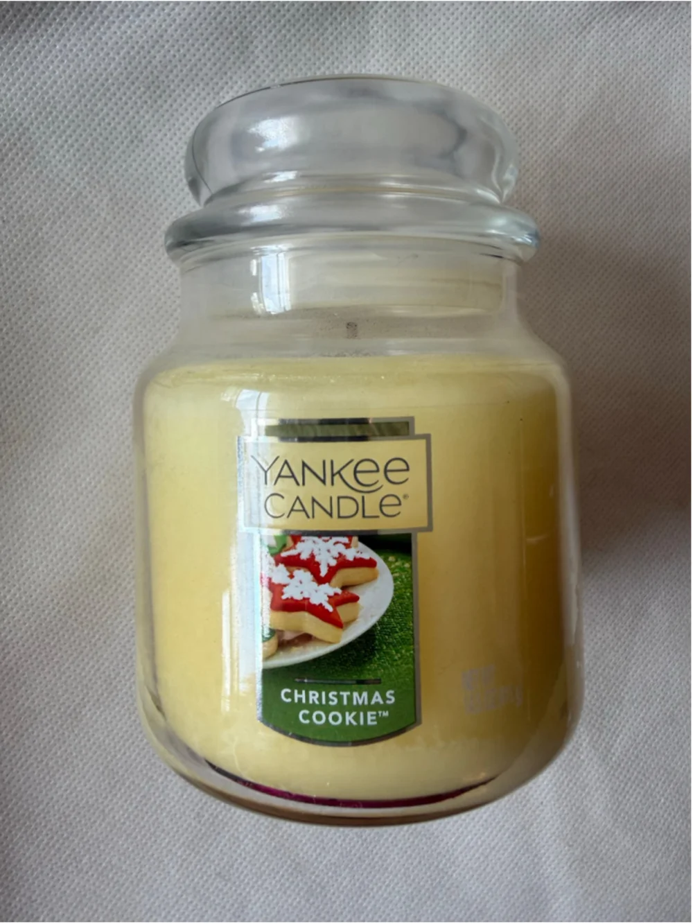 NEW Yankee Candle Christmas Cookie Jar Candle, 14.5 oz Medium Holiday